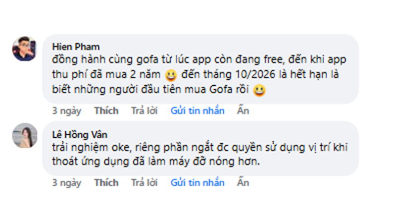 Feedback thực tế 2